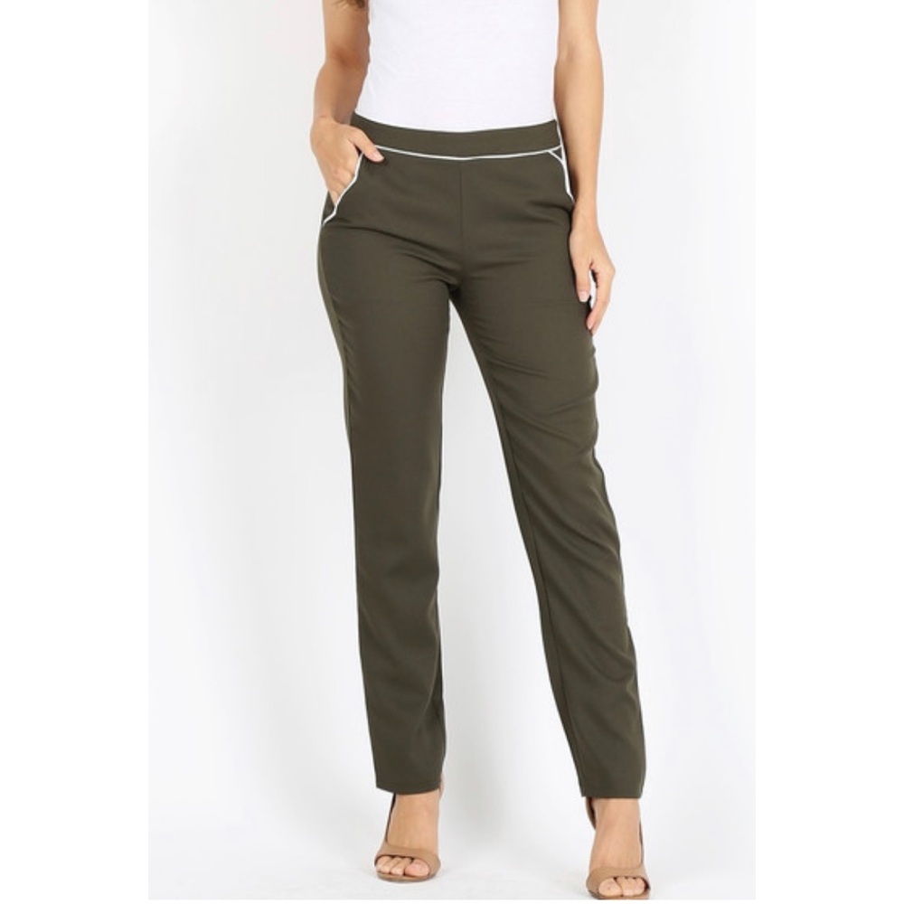 Olive Dress Pants